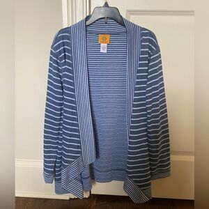 Ruby Rd. Striped Cardigan